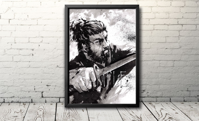 侍のイラスト（Samurai warrior＃20）