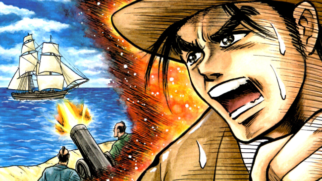 ジョン万次郎のイラスト12