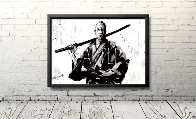 侍のイラスト（Samurai warrior＃11）